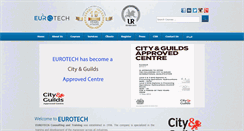 Desktop Screenshot of eurotechintl.com