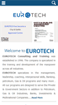 Mobile Screenshot of eurotechintl.com